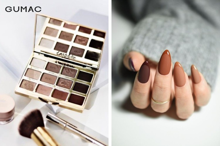 Học cách làm sơn móng tay cùng phấn mắt