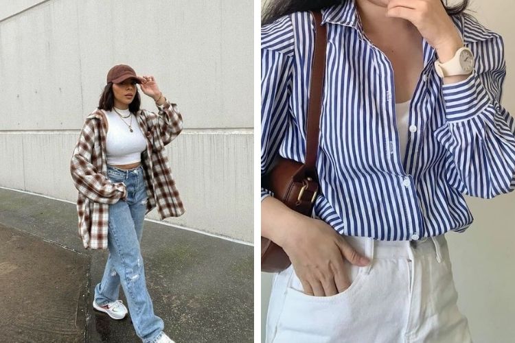 Top 7 cách mặc áo sơ mi đẹp