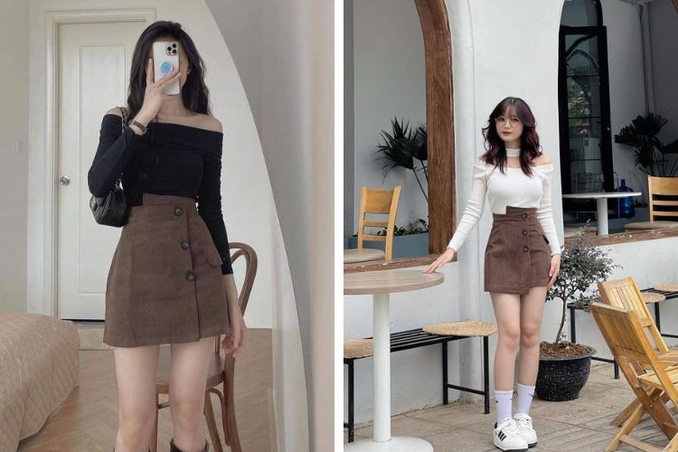 Phối đồ với chân váy dài cùng top 21+ outfit xinh đúng điệu - Shopee Blog