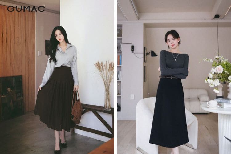 Chọn trang phục tối màu