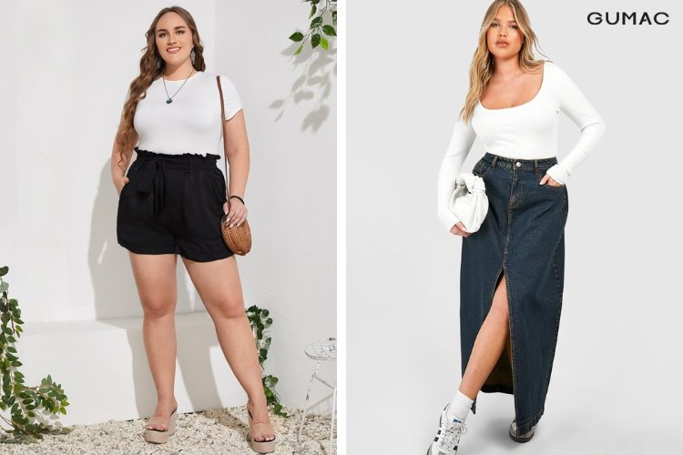 Cách phối đồ cho người mập lùn nữ