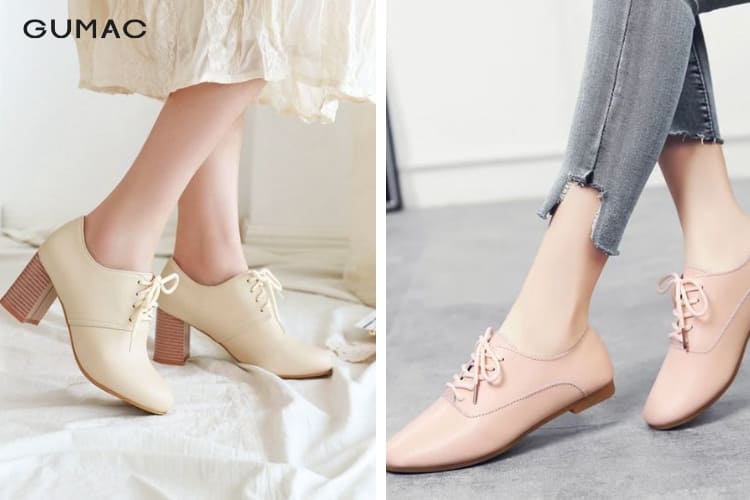 Phối đồ nữ lùn cùng boots hay giày oxford sự chọn lựa tuyệt vời
