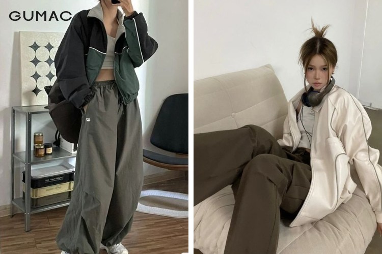 10 Cách Phối Đồ Với Áo Khoác Dù Đẹp Thời Trang Dành Cho Nữ