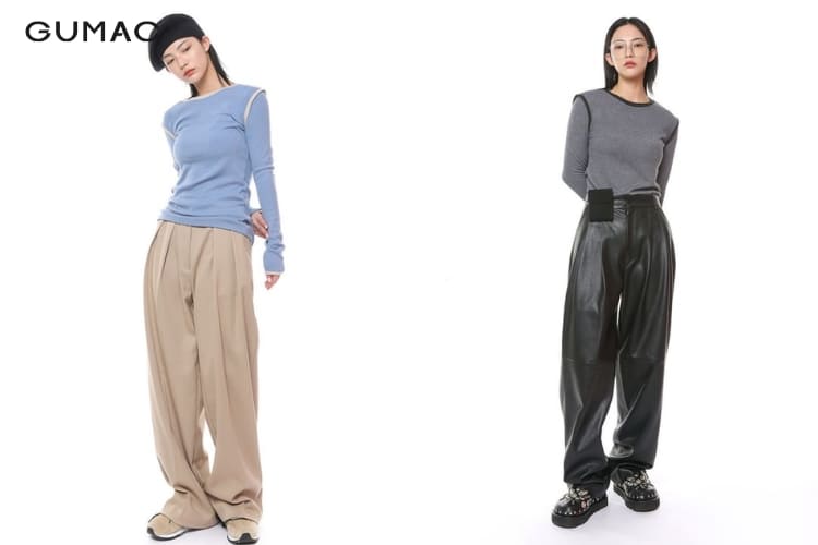 cách phối đồ với áo thun tay dài kiểu ôm body cách phối đồ với áo thun tay dài kiểu ôm body
