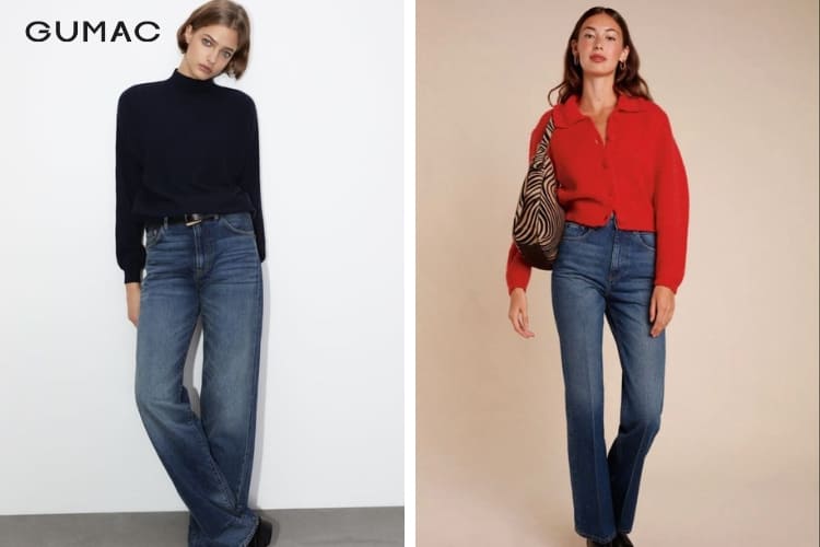 Phối đồ với quần jeans lưng cao cần lưu ý những gì Phối đồ với quần jeans lưng cao cần lưu ý những gì