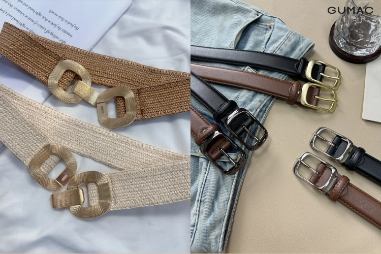 Các loại thắt lưng phổ biến hiện nay