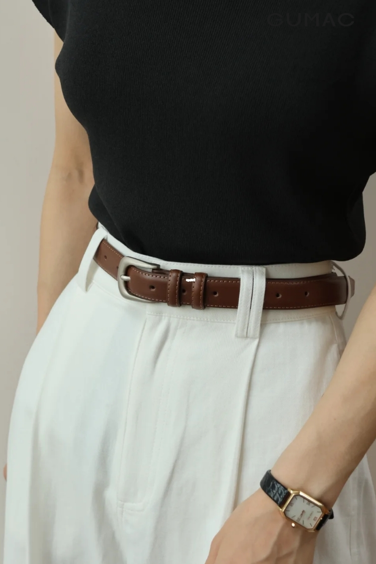 Cách phối đồ với thắt lưng nữ