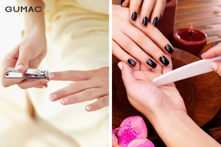 Cắt tỉa và giũa móng Cắt tỉa và giũa móng