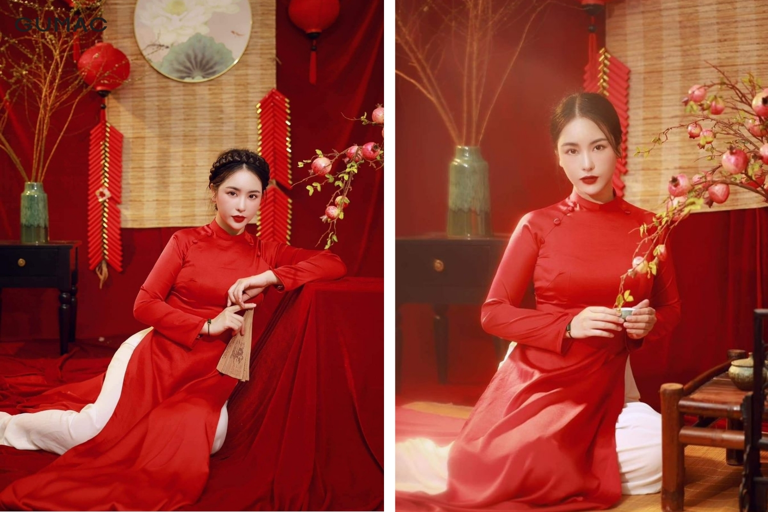 cach tao dang chup anh tet tai nha dep