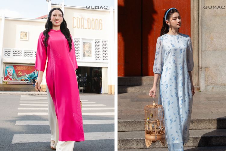 chup anh voi ao dai khi di chuyen