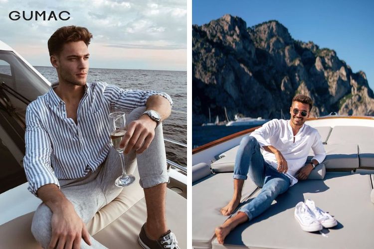 Cách tạo dáng chụp ảnh trên tàu biển cực chill