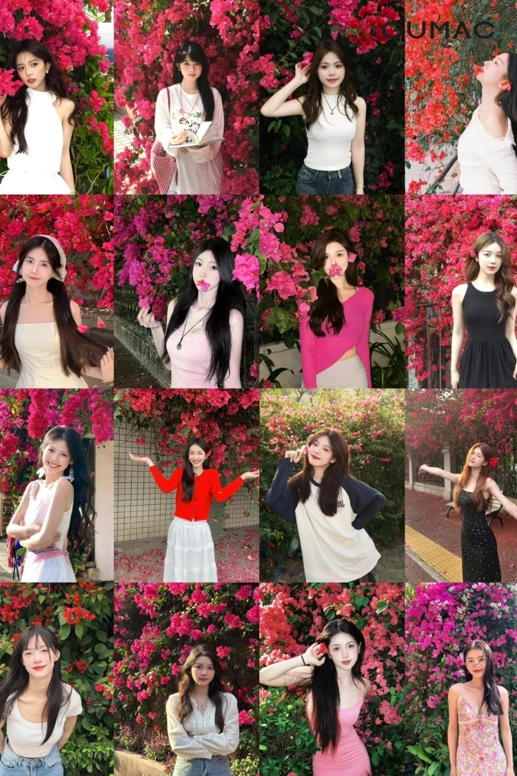 goi y nhung cach tao dang chup anh voi hoa giay dep don gian tu nhien