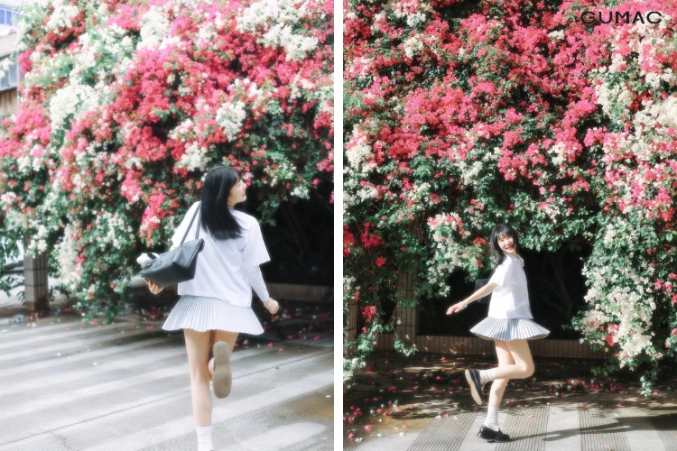 tao dang dang chay giua hang hoa giay dep cho nang