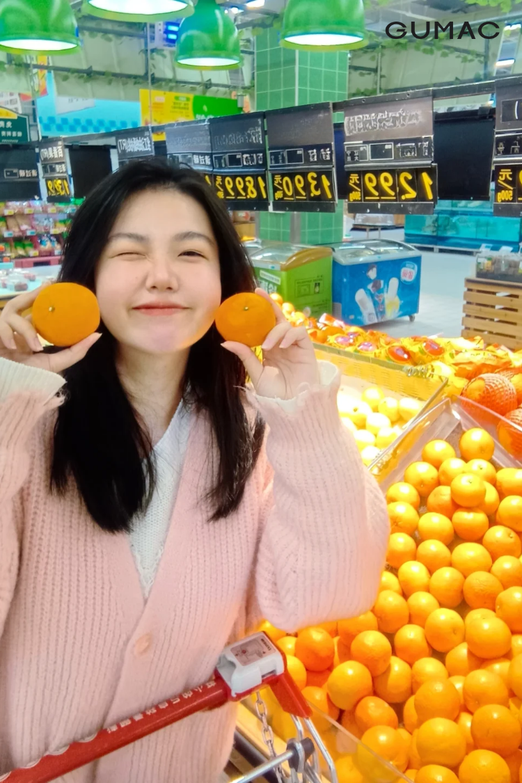 tao dang chup anh cung quay rau cu qua o sieu thi