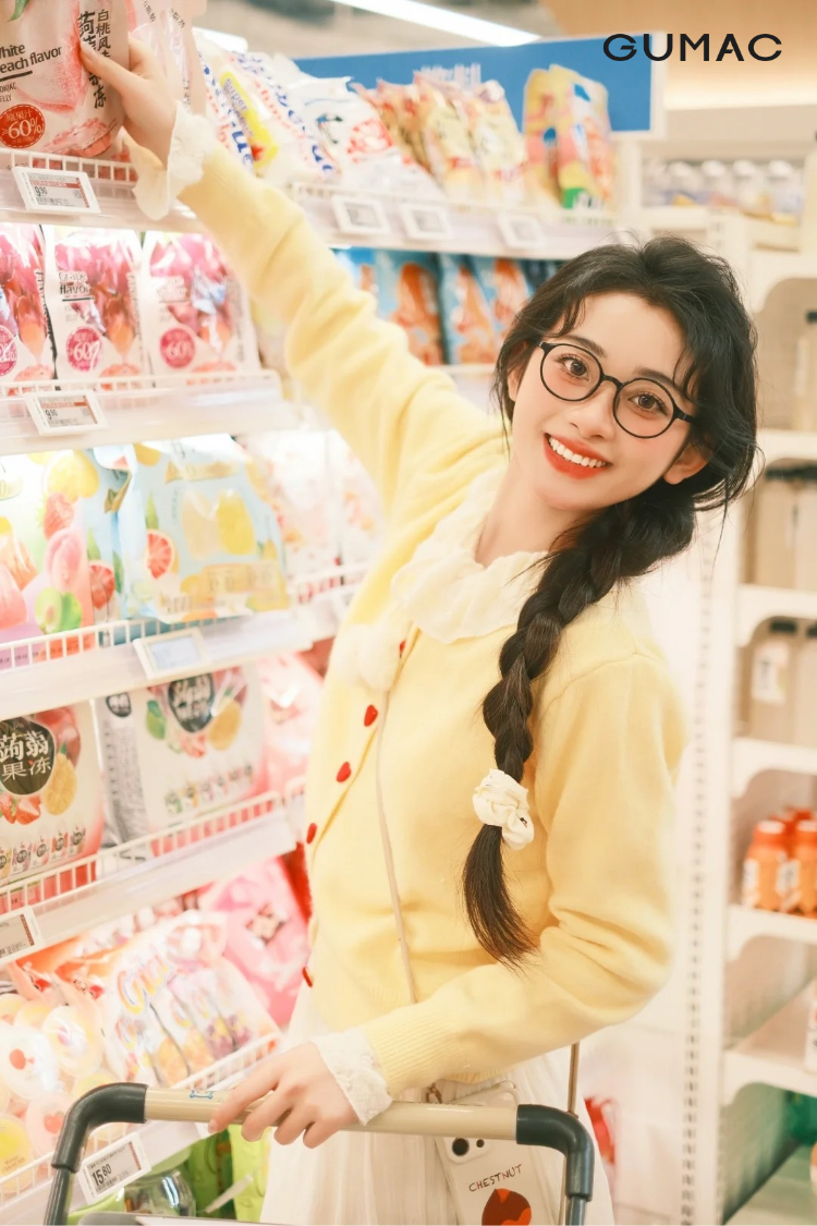 tao dang lay do&nbsp;tren ke cao o sieu thi