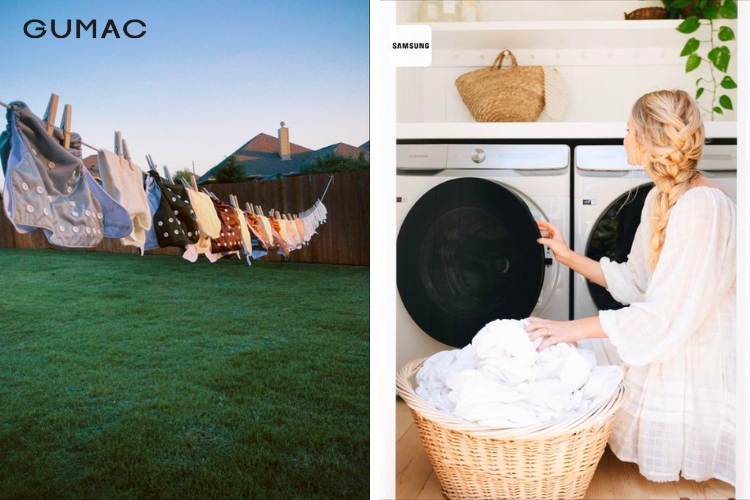 Một số cách hạn chế quần áo bị nấm mốc đen