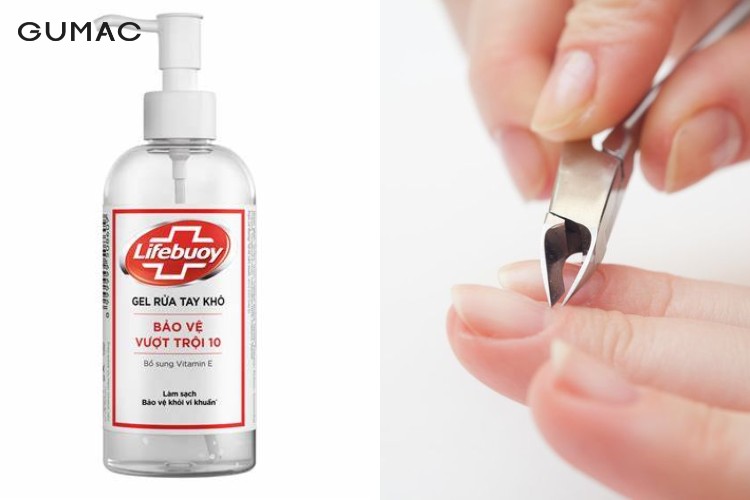 Cách tẩy sơn móng tay bằng nước rửa tay