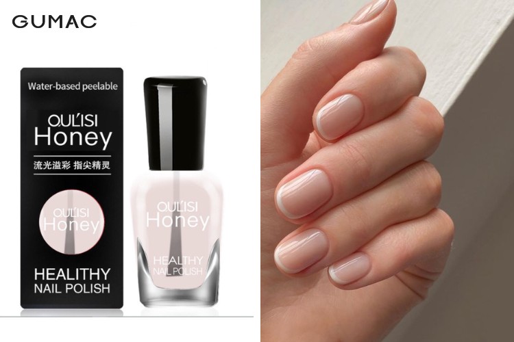 Cách tẩy sơn móng tay bằng sơn bóng