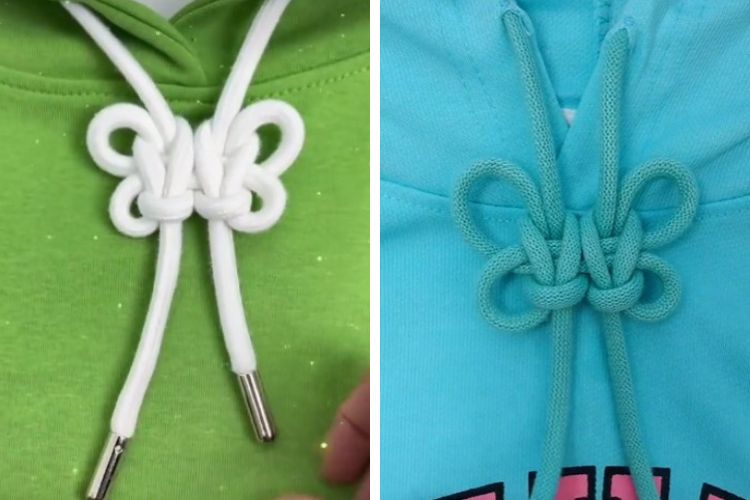 cach that day ao hoodie kieu that day ao buom buom