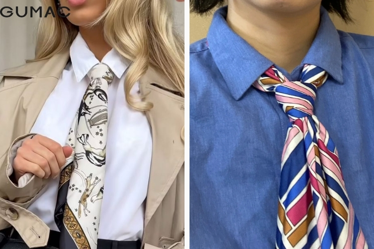 Cach that no co kieu chiec ca vat