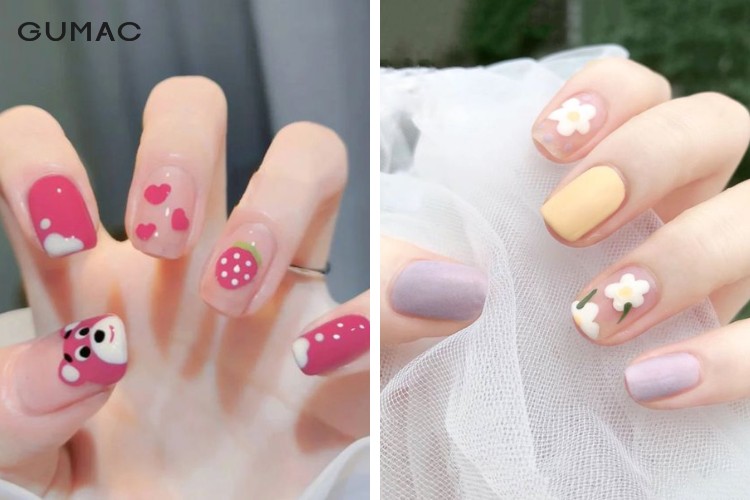 Lưu ý  trong cách trang trí móng tay