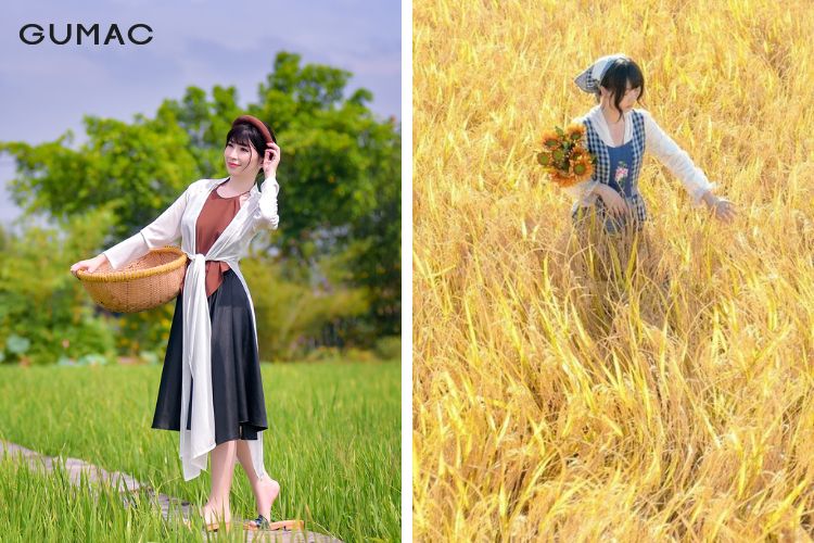 Tăng thêm phần năng động cùng thời trang yếm xinh