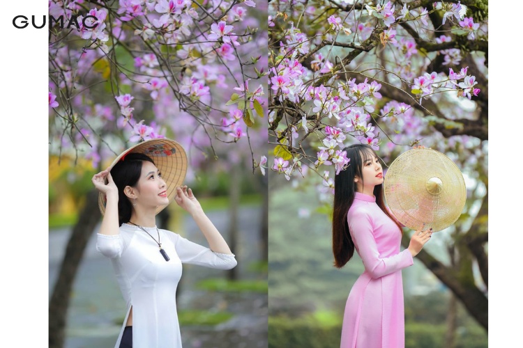  Trang điểm phù hợp để chụp hình cùng hoa ban