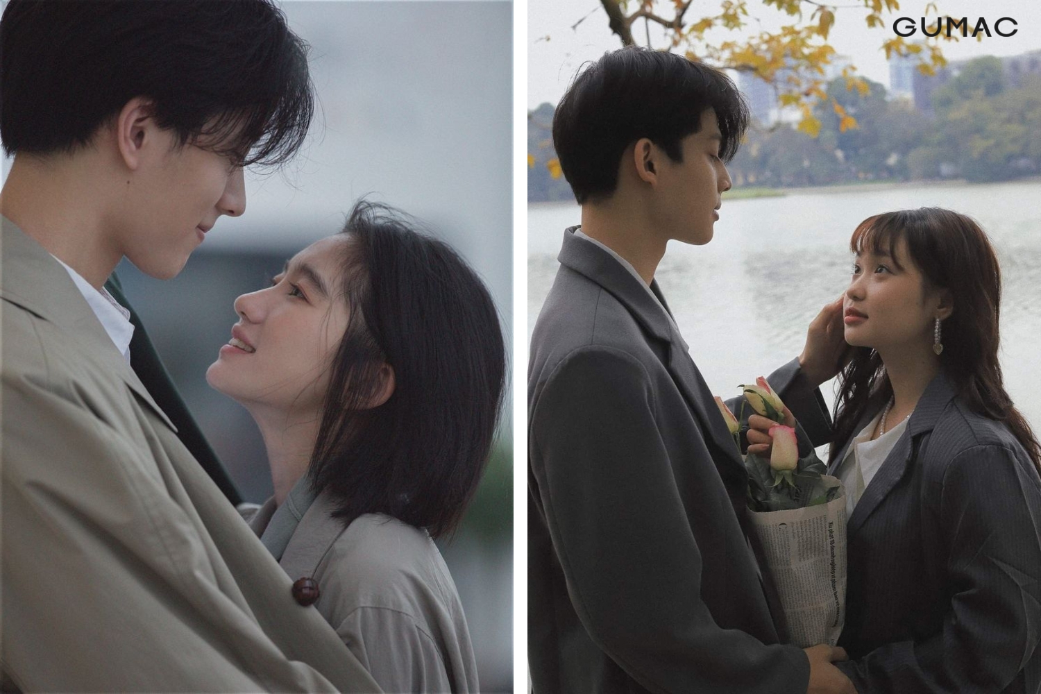 dung canh nguoi yeu nhin vao mat nhau