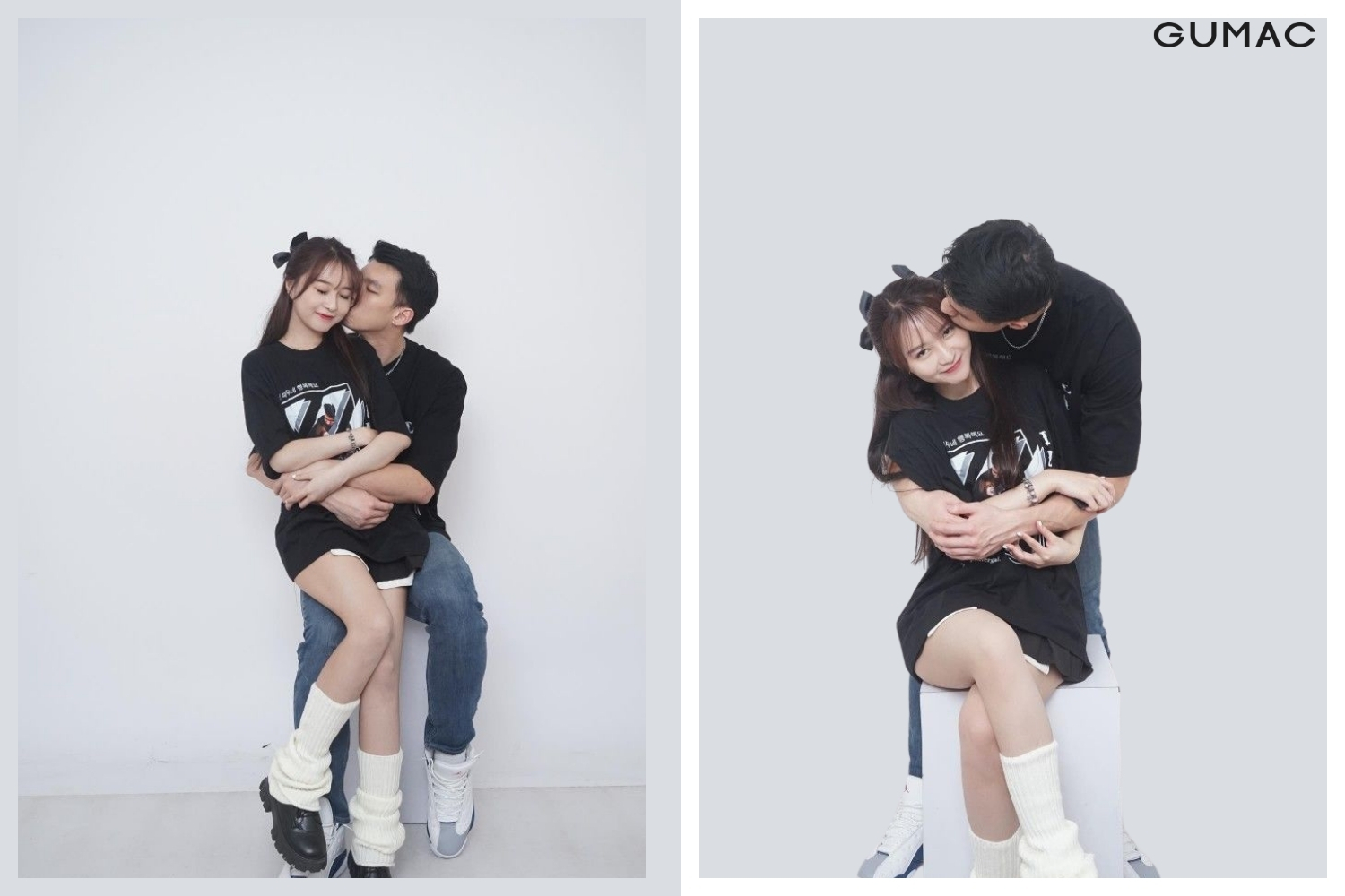 pose dang om nguoi yeu tu phia sau cuc cuon hut