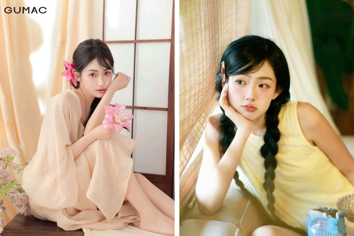 concept chup anh ca nhan voi rem dep