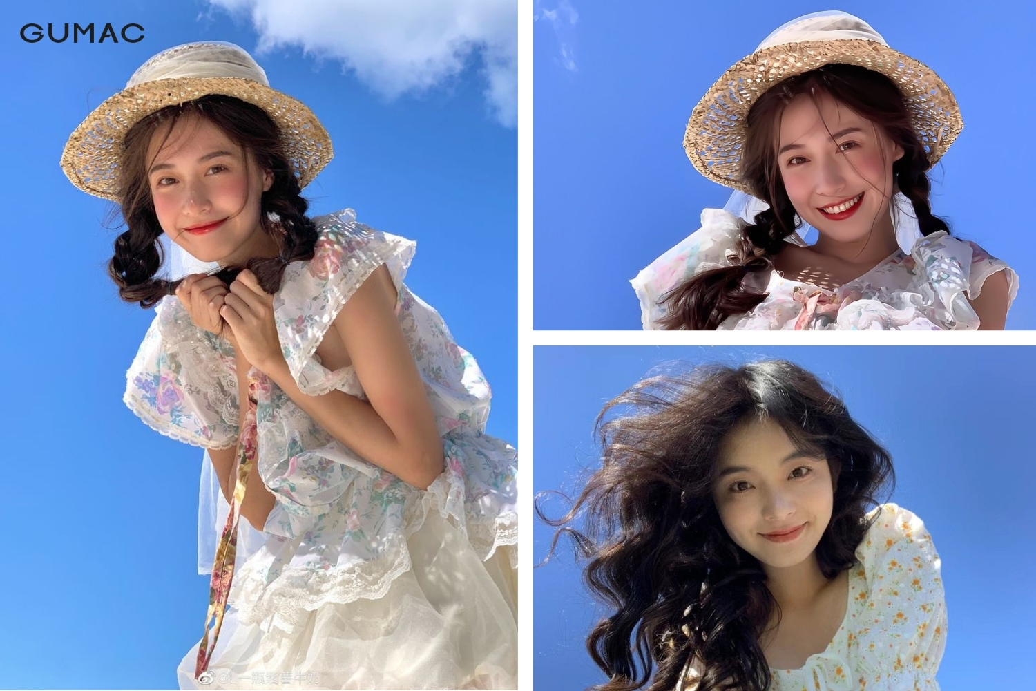 concept chup anh nang tho cung bau troi xanh