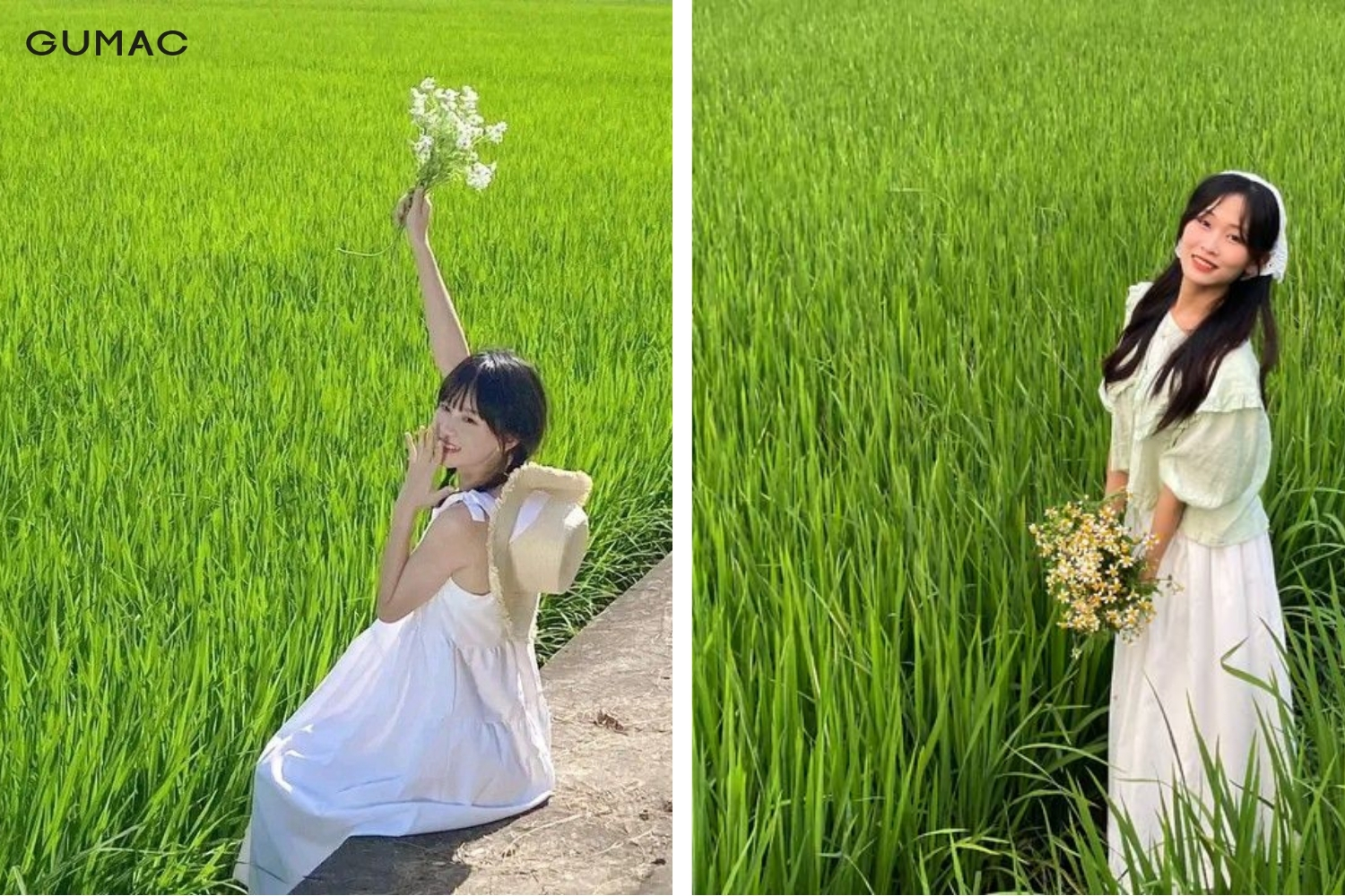 chup anh concept nang tho voi canh dong xanh