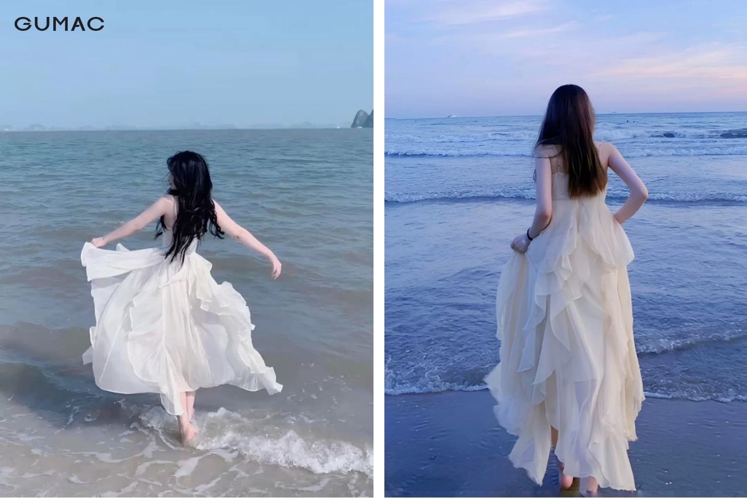 concept chup anh nang tho voi bien