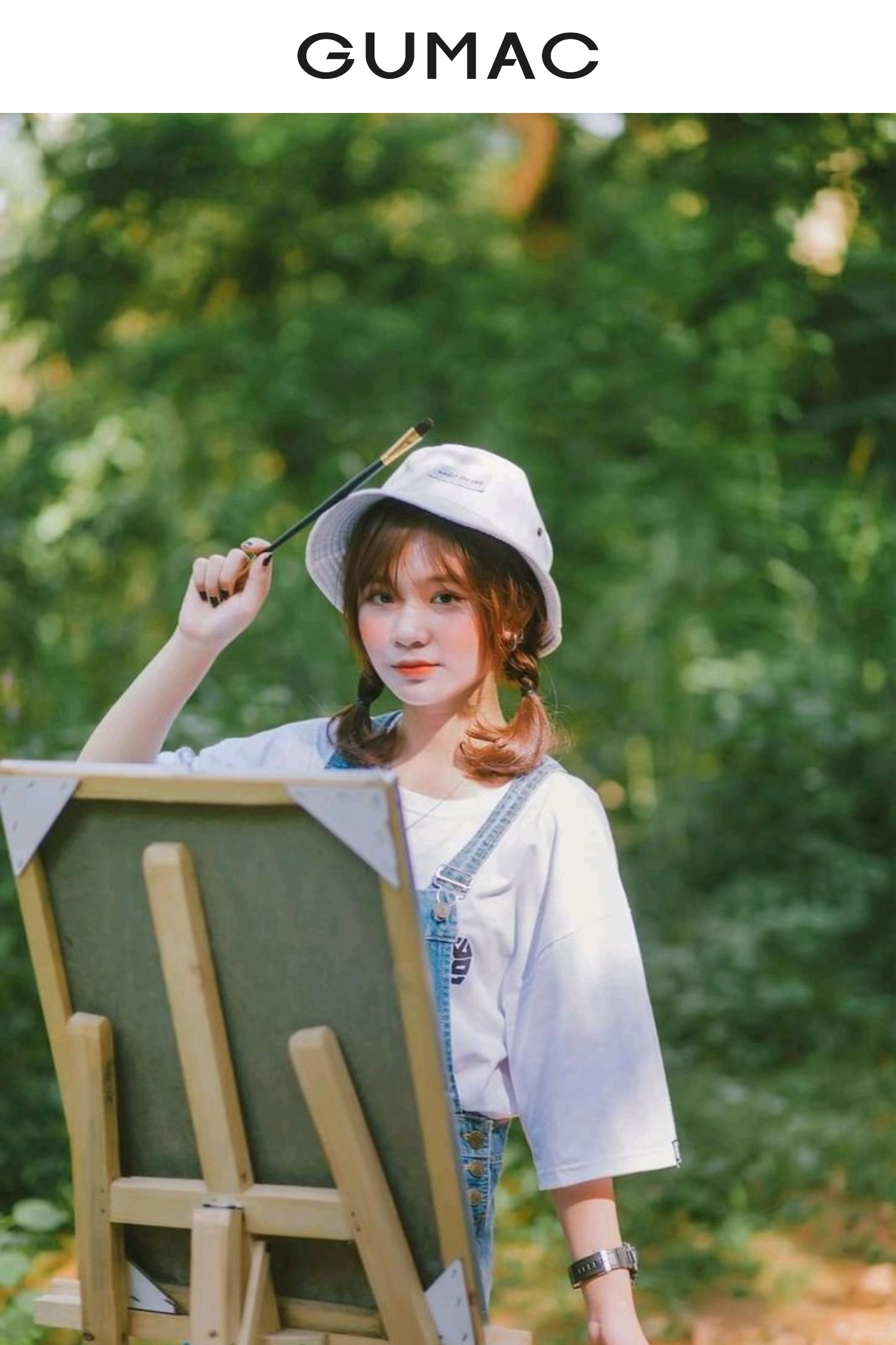 chup anh concept nang tho kieu hoa si