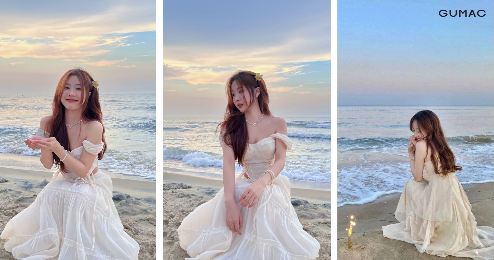 chup anh concept nang tho voi bien lang man