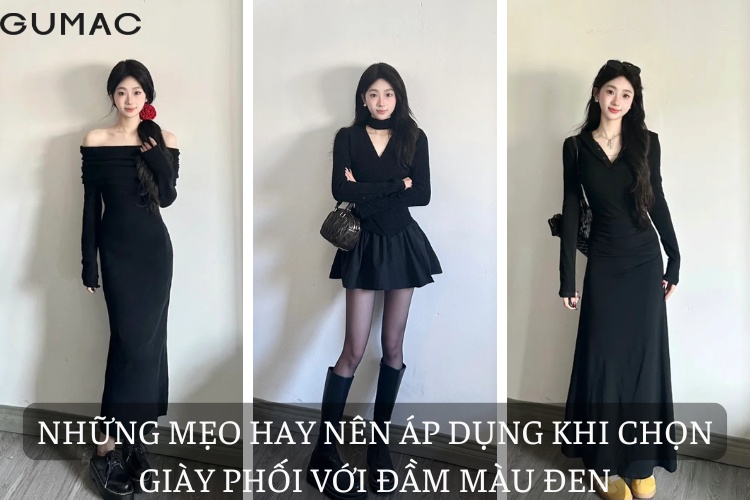 Nhung meo hay nen ap dung khi chon giay phoi voi vay den