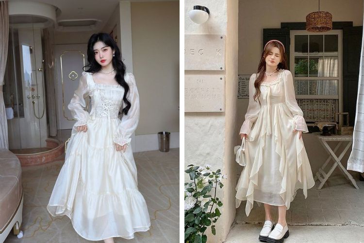 Váy babydoll công chúa ngọt ngào bồng bềnh Lolita cực dễ thương(có ảnh thật  ) - Đầm, váy nữ | ThờiTrangNữ.vn