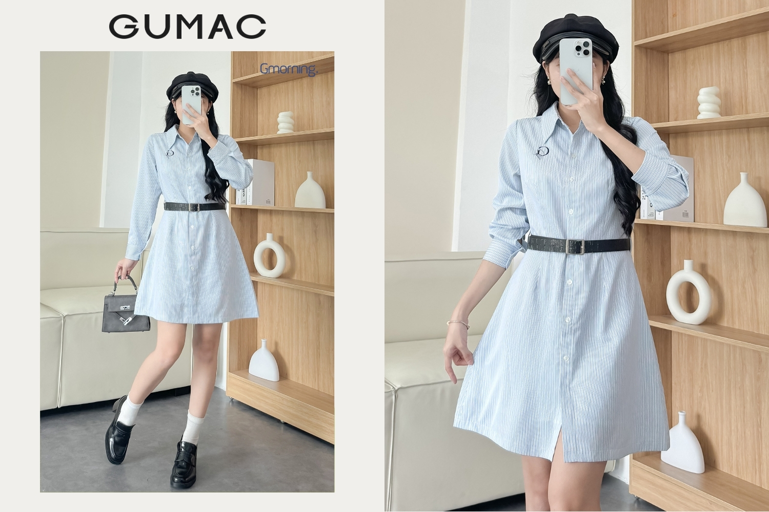 dam xanh gumac that eo di dai loan mua xuan dep