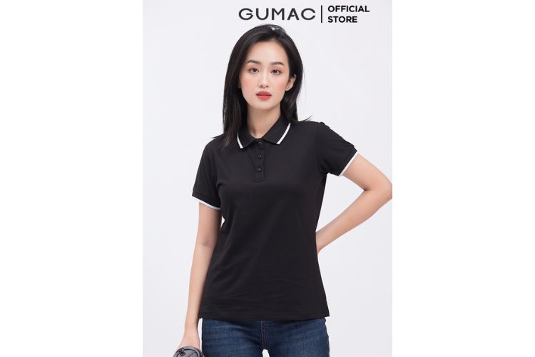 Áo thun đen quần short cá tính