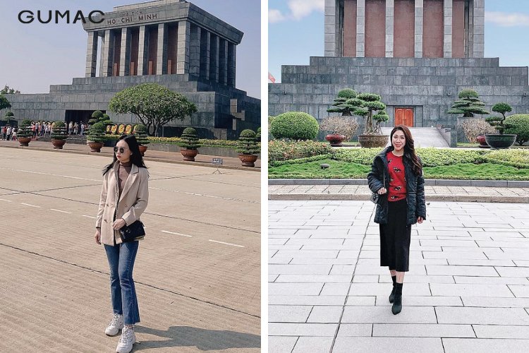 Viếng thăm lăng Bác với trang phục thường ngày