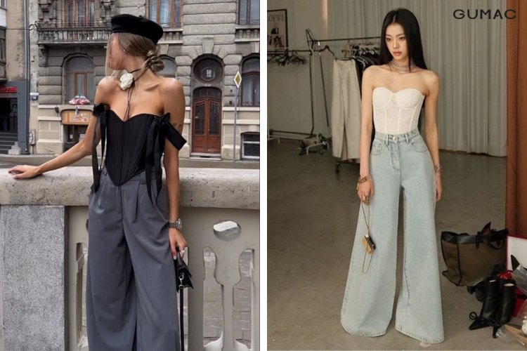 ao corset phong cach quyen ru