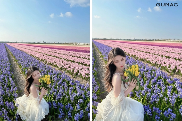 mua xuan di du lich ha lan nen mac gi