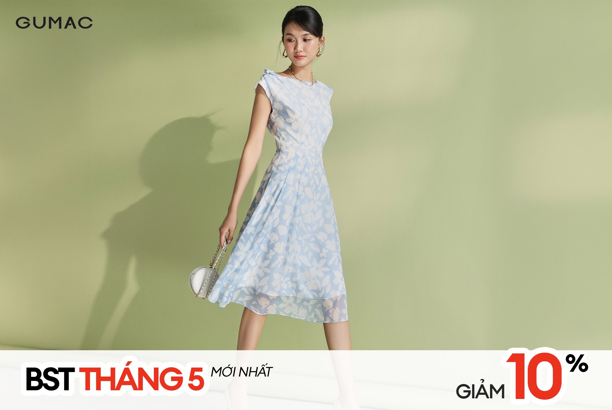 F5 tu do voi BST thang 5 uu dai giam 10% tai GUMAC Binh Duong