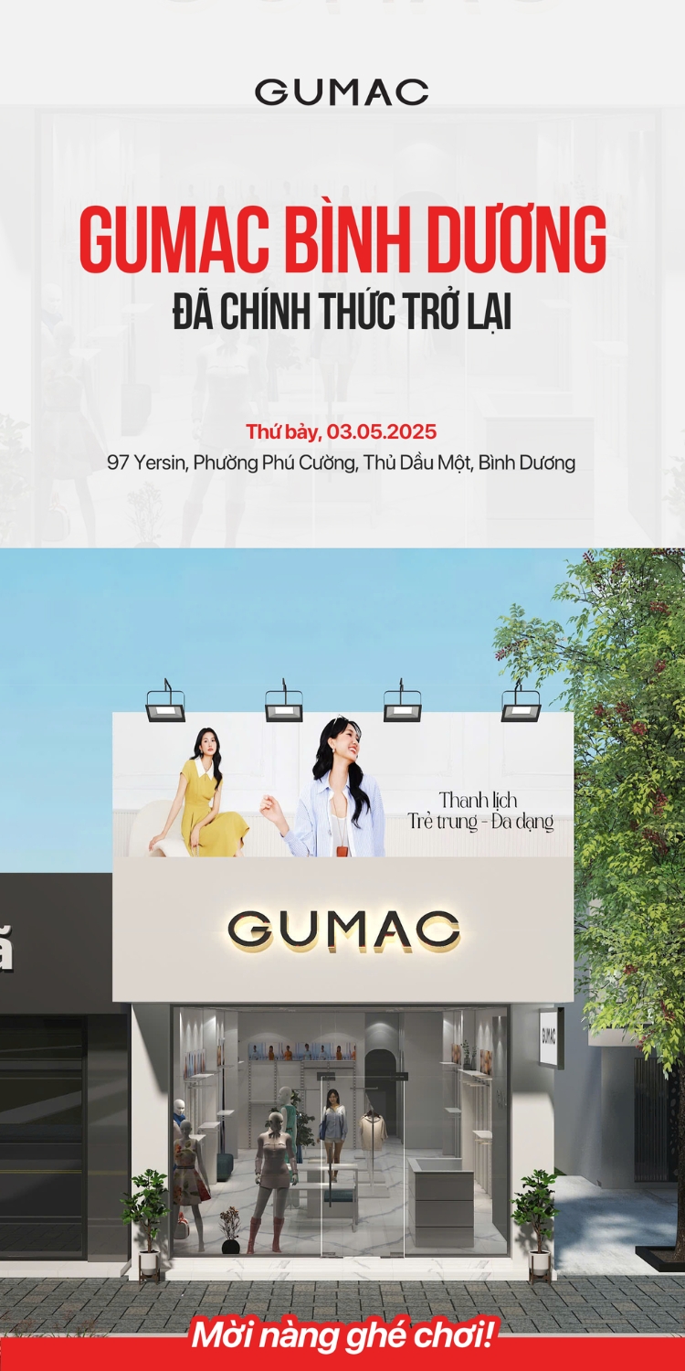 GUMAC tro lai Binh Duong ruc ro