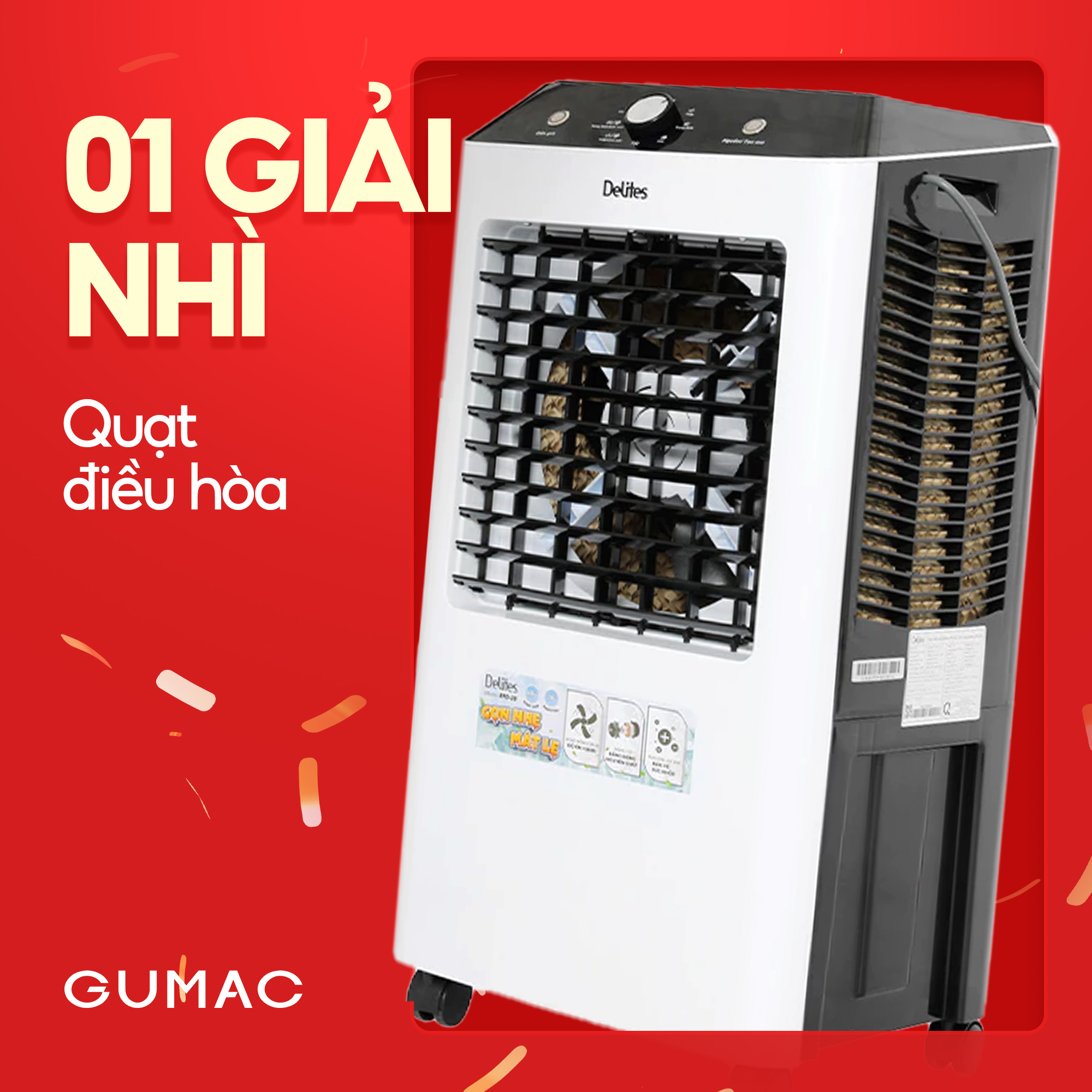 GUMAC tang qua dieu hoa sieu xin