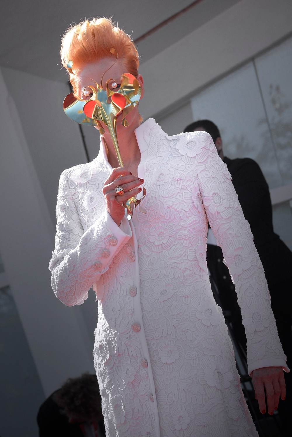 Tilda Swinton tại Liên hoan phim Venice.