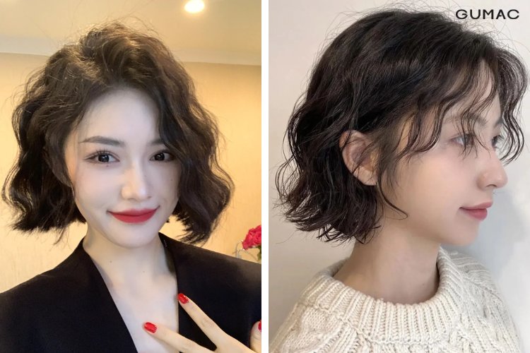 toc bob xoan uon gon song nhe