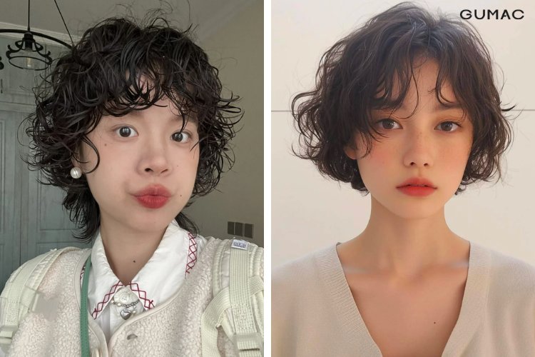 kieu toc ngan hippie dep