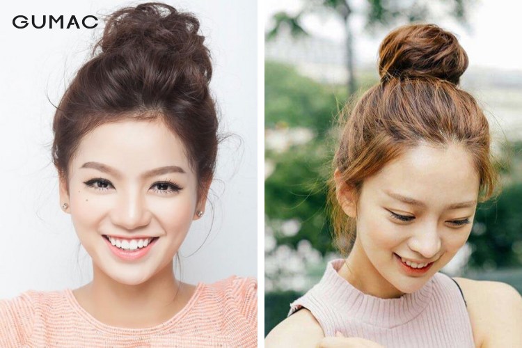 Đi tiệc với phong cách búi tóc gọn gàng