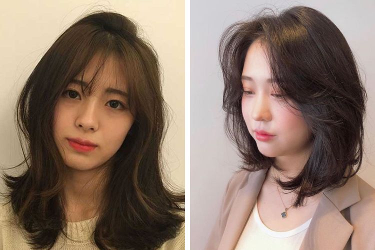 Khuôn mặt trái xoan để mái gì